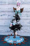 rabbit Christmas tree skirt