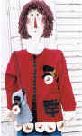 snowman jacket and purse kit