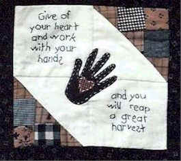 Great harvest mini quilt pattern