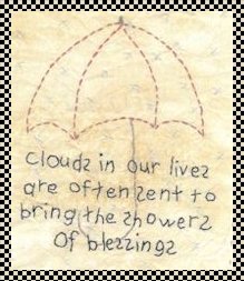showers of blessings primitive stitchery