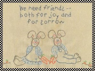 We need friends stitchery